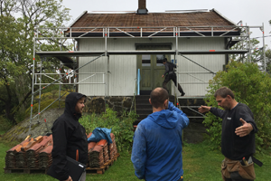 Conservator-restorer or architect? The restoration of buildings requires many people. Photo: Tanja Røskar