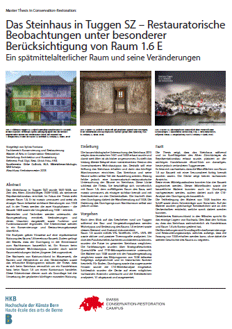 Poster zur Hochschularbeit von Sylvia Fontana, 2019 Poster zur Hochschularbeit von Sylvia Fontana, 2019