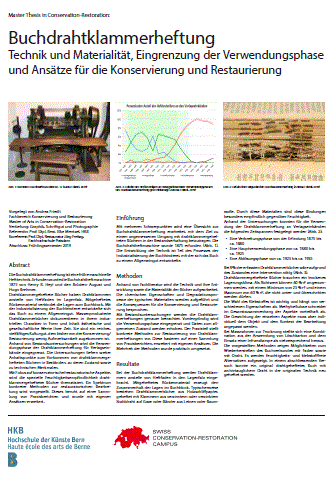 Poster zur Hochschularbeit von Andrea Friedli, 2019 Poster zur Hochschularbeit von Andrea Friedli, 2019