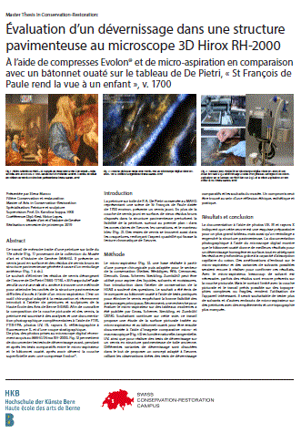 Poster zur Hochschularbeit von Elena Manco, 2019 Poster zur Hochschularbeit von Elena Manco, 2019